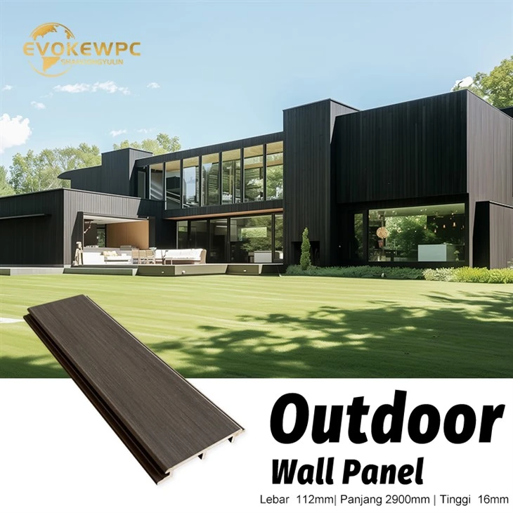 112*16mm Waterproof ASA Outdoor Wall Panel