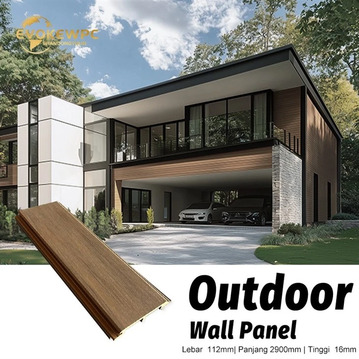 112*16mm Waterproof ASA Outdoor Wall Panel high quality